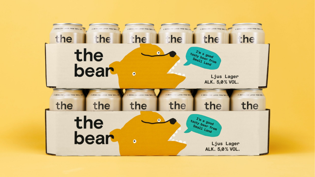 naive design working well for a food brand